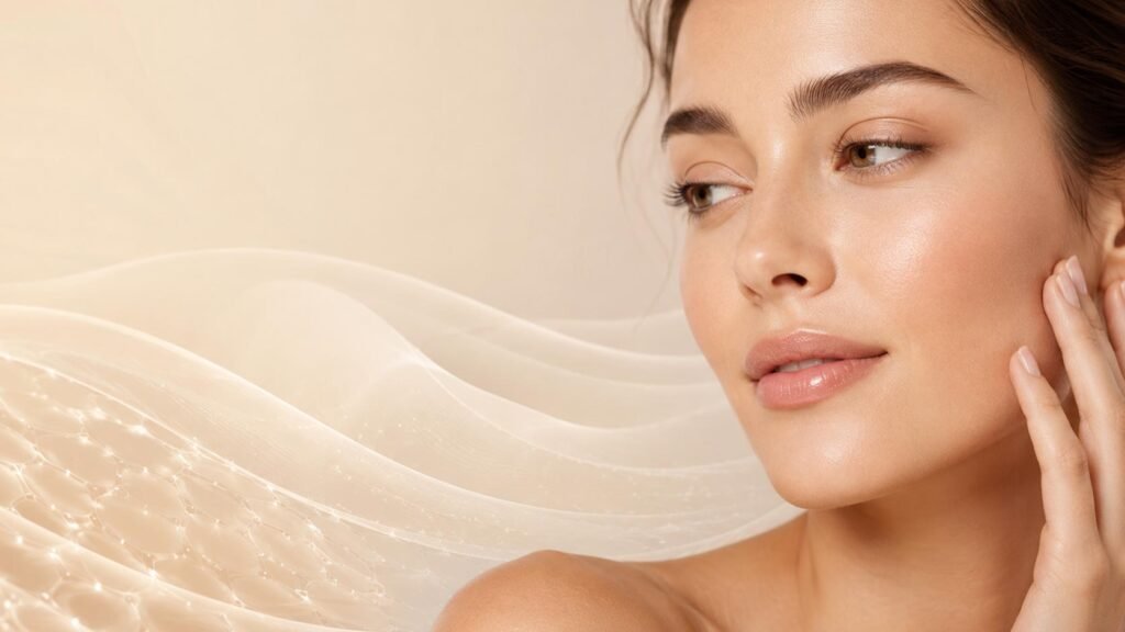 Colágeno en la piel para mejorar la firmeza visible en Glow Beauty Puerto Banús