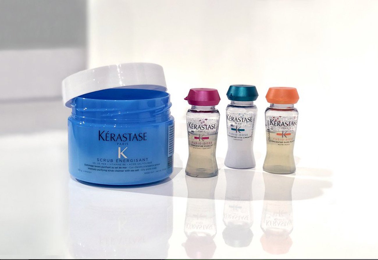 Fusio Scrub y Fusio Dose Kerastase